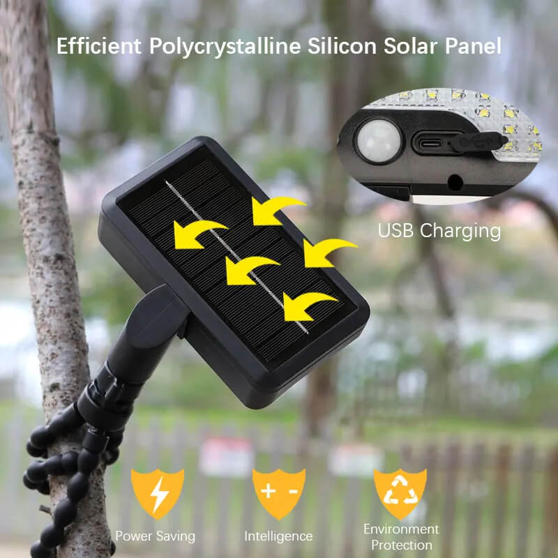 Lámpara Solar Pulpo 360